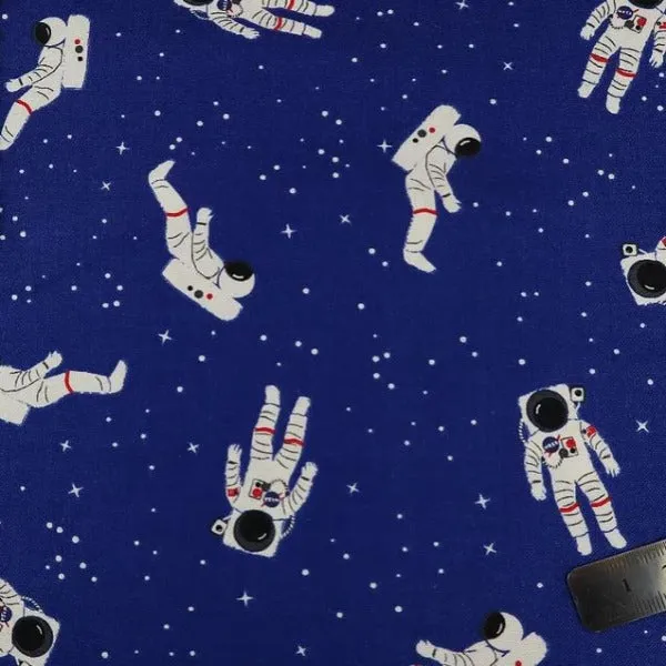 100% Cotton - Riley Blake Spacemen - Sold by Half Metre