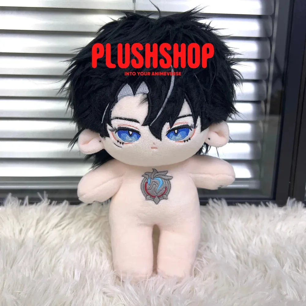 20cm Genshin Impact Wriothesley Plush Cute Doll Outfit Changeable