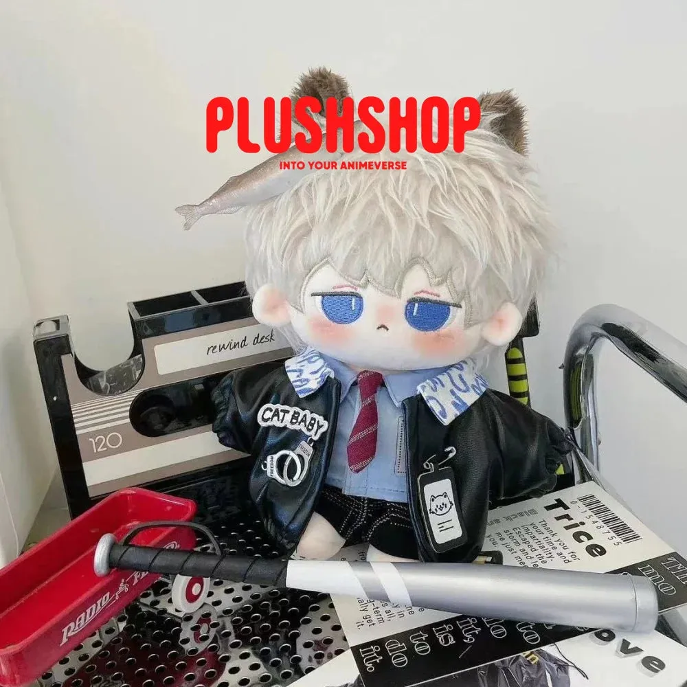 20cm Genshin Impact Wriothesley Plush Cute Doll Outfit Changeable