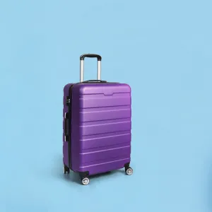 20" Carry On Luggage Case - Purple