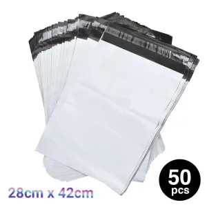 50PC Poly Mailer Satchel Self Sealing - 28x42CM