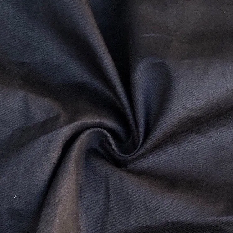 60" 100% Cotton Twill 6 OZ Black Apparel Woven Fabric By the Yard