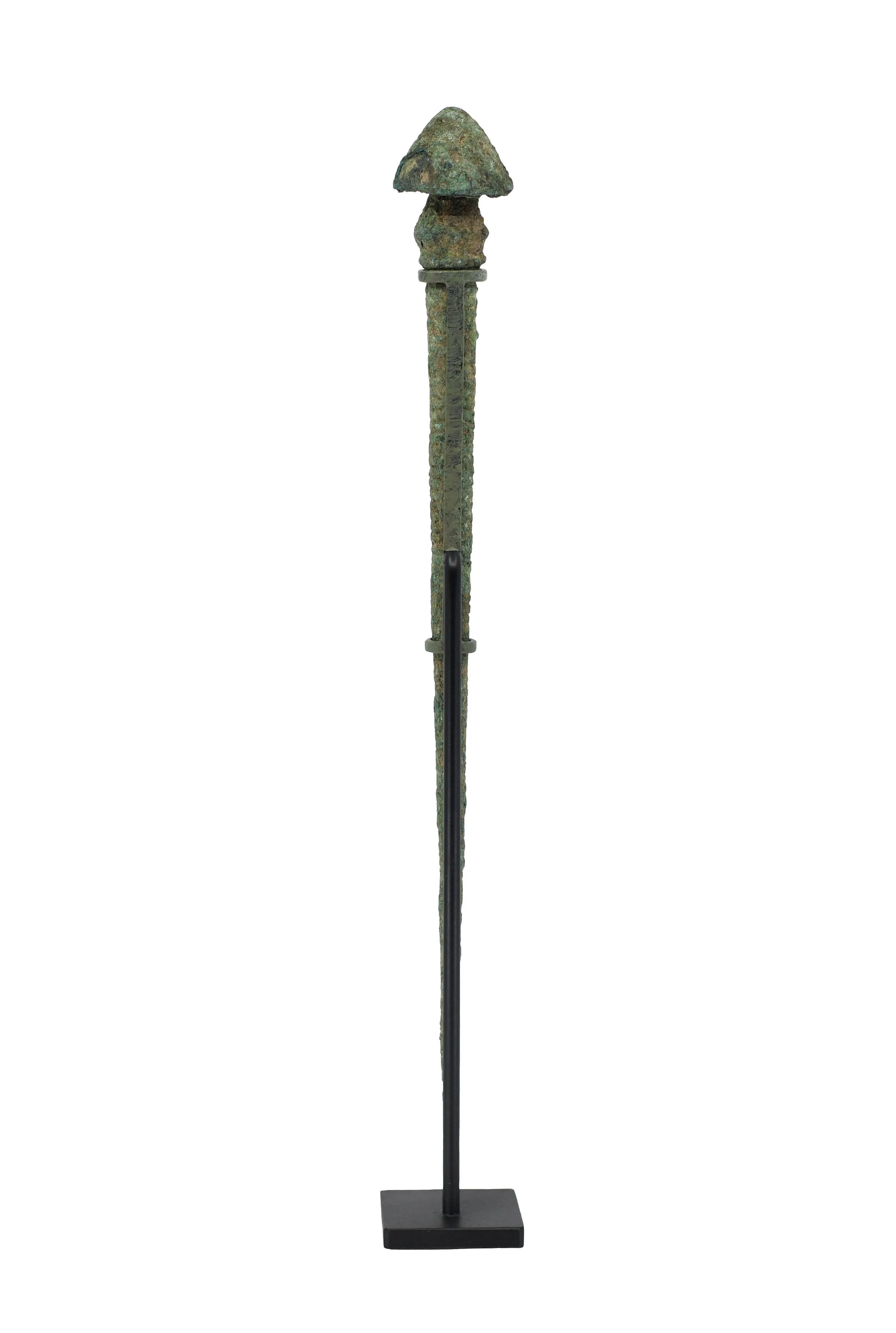 A Luristan Bronze Conical Head Pin, ca. 1st millennium BCE