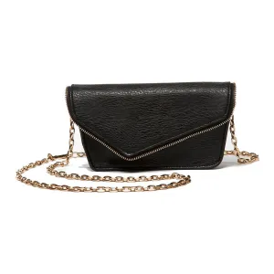 Alexia Belt/RFID-Blocking Crossbody Black