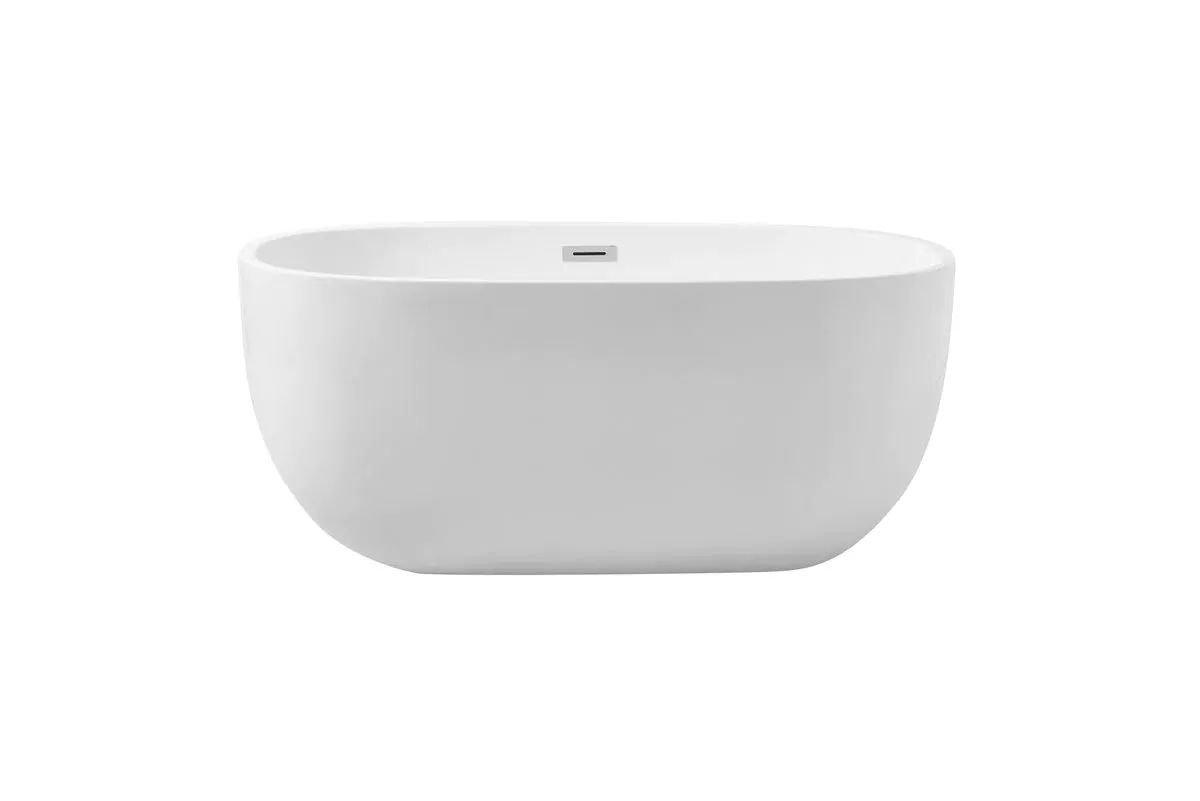 Allegra 54" Soaking Roll Top Bathtub