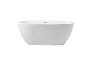 Allegra 59" Soaking Roll Top Bathtub