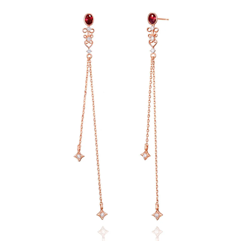 Allure Long Drop Earrings