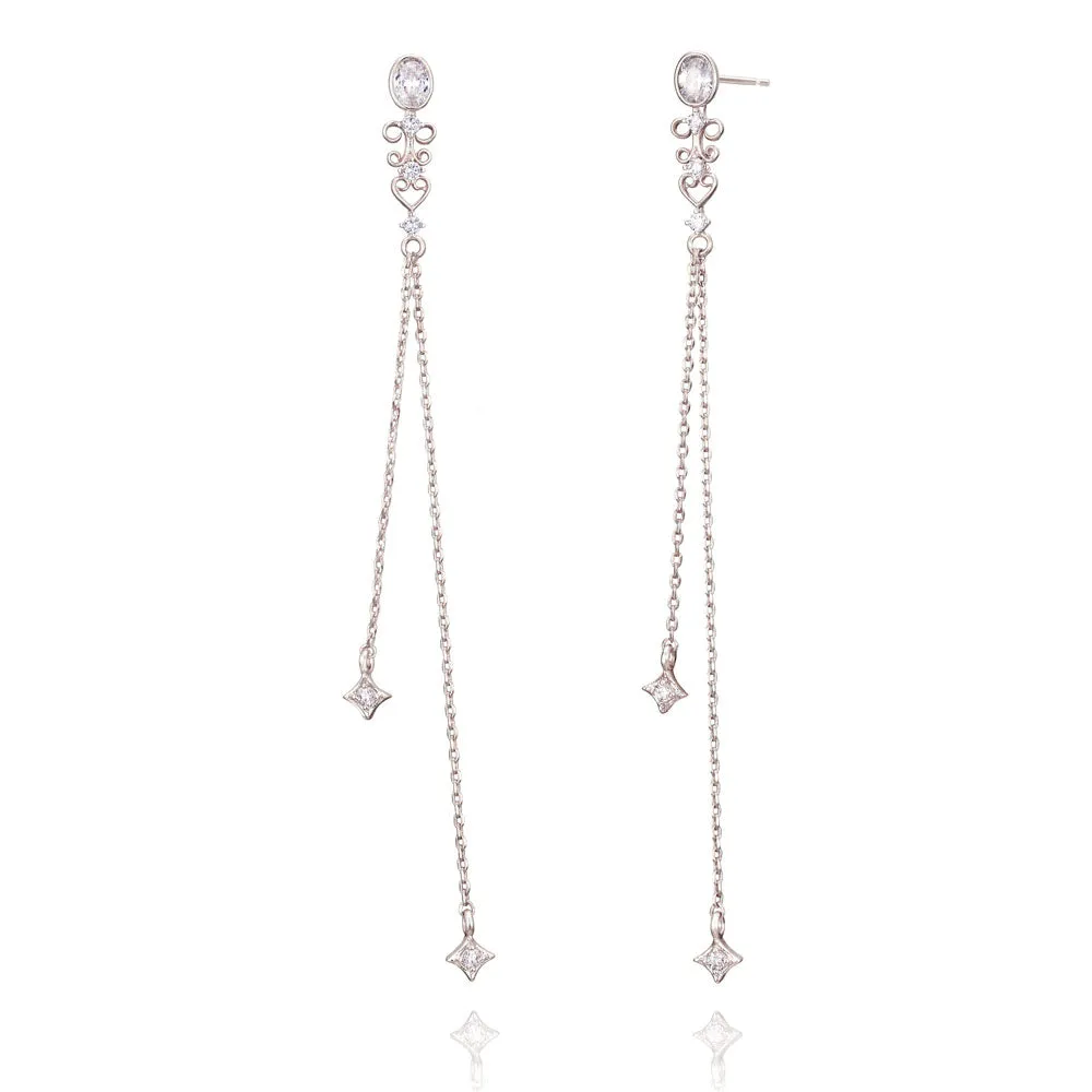 Allure Long Drop Earrings