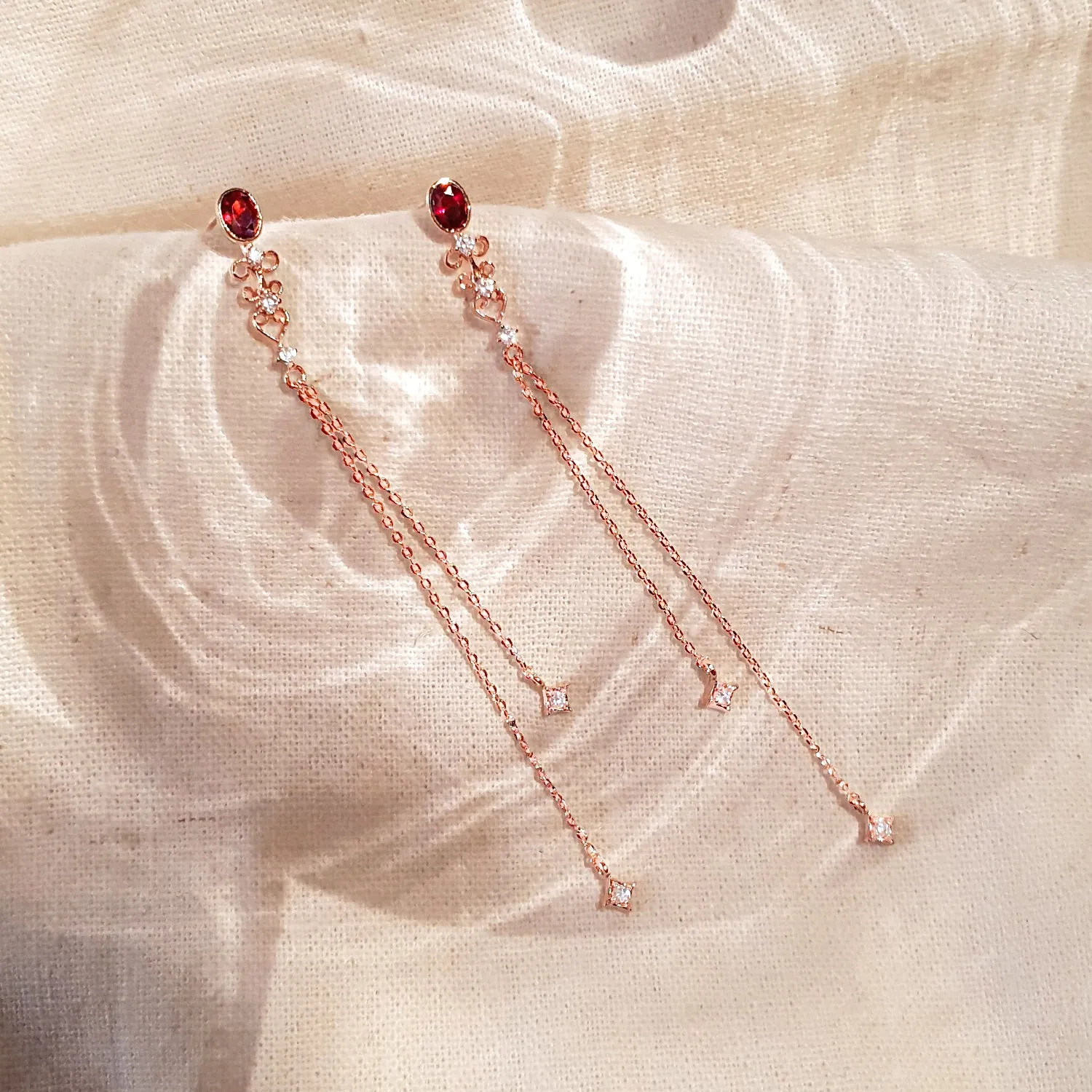 Allure Long Drop Earrings