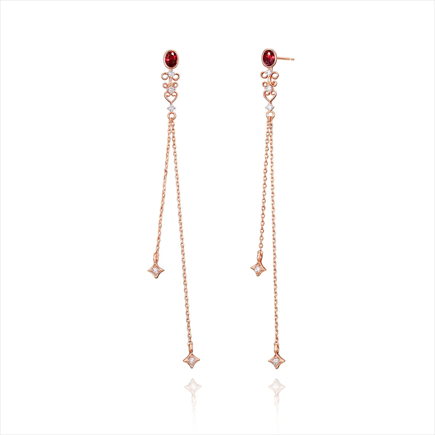 Allure Long Drop Earrings