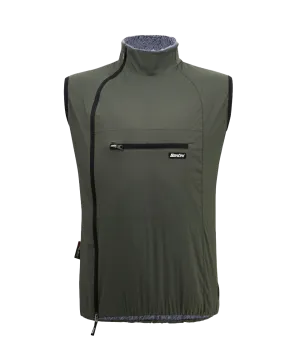 ALPHA PACK wind-vest with wool layer