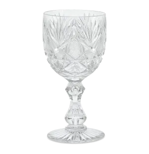 American Brilliant Cut Glass Goblet