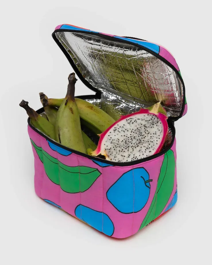 Apples & Bananas Mix Puffy Lunch Bag