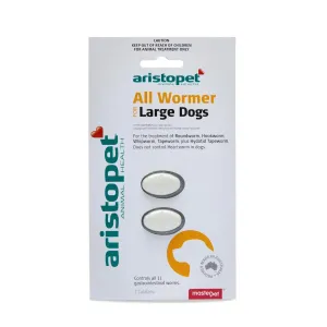 Aristopet All Wormer Tablets for Large Dogs