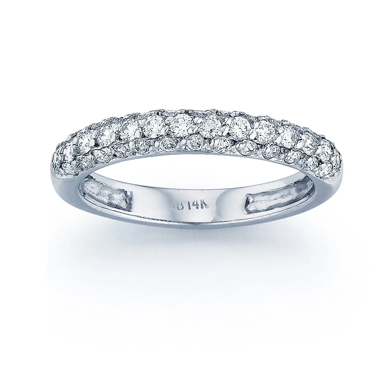 Barmakian Pave Set Diamond Band