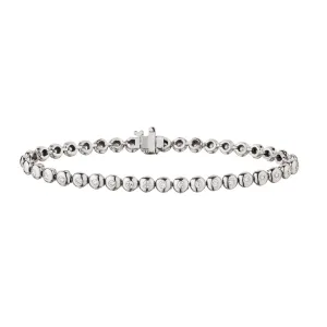 BEZEL SET DIAMOND BRACELET