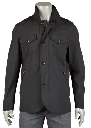 Black Lightweight Field Jacket