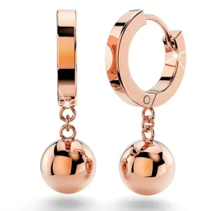 Brilliant Ball Huggie Earrings