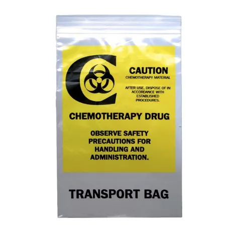 Chemo Drug Transport Bag Elkay® Plastics Clear Bag LDPE 9 X 12 Inch - Elkay Plastics  Mfr# F40912CTB