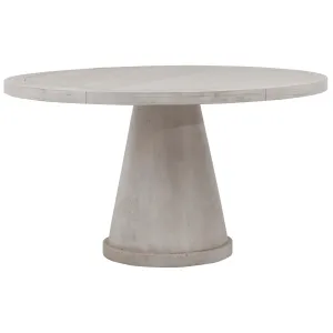 Chiswick Round Dining Table, White Wash