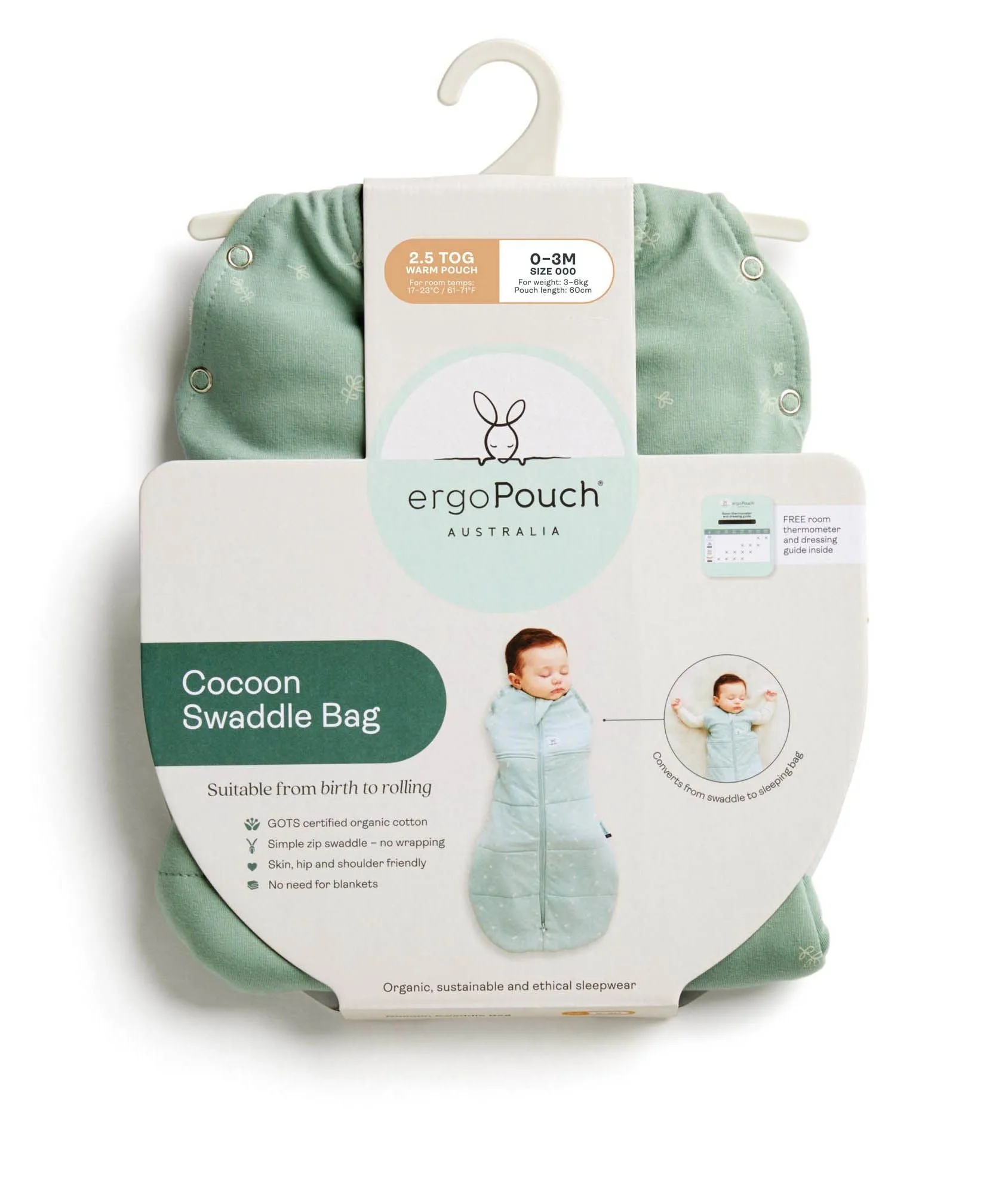 Cocoon Swaddle Bag 2.5 TOG Picnic