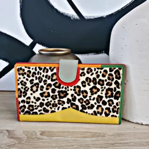 Color  Block Oversized Wallet