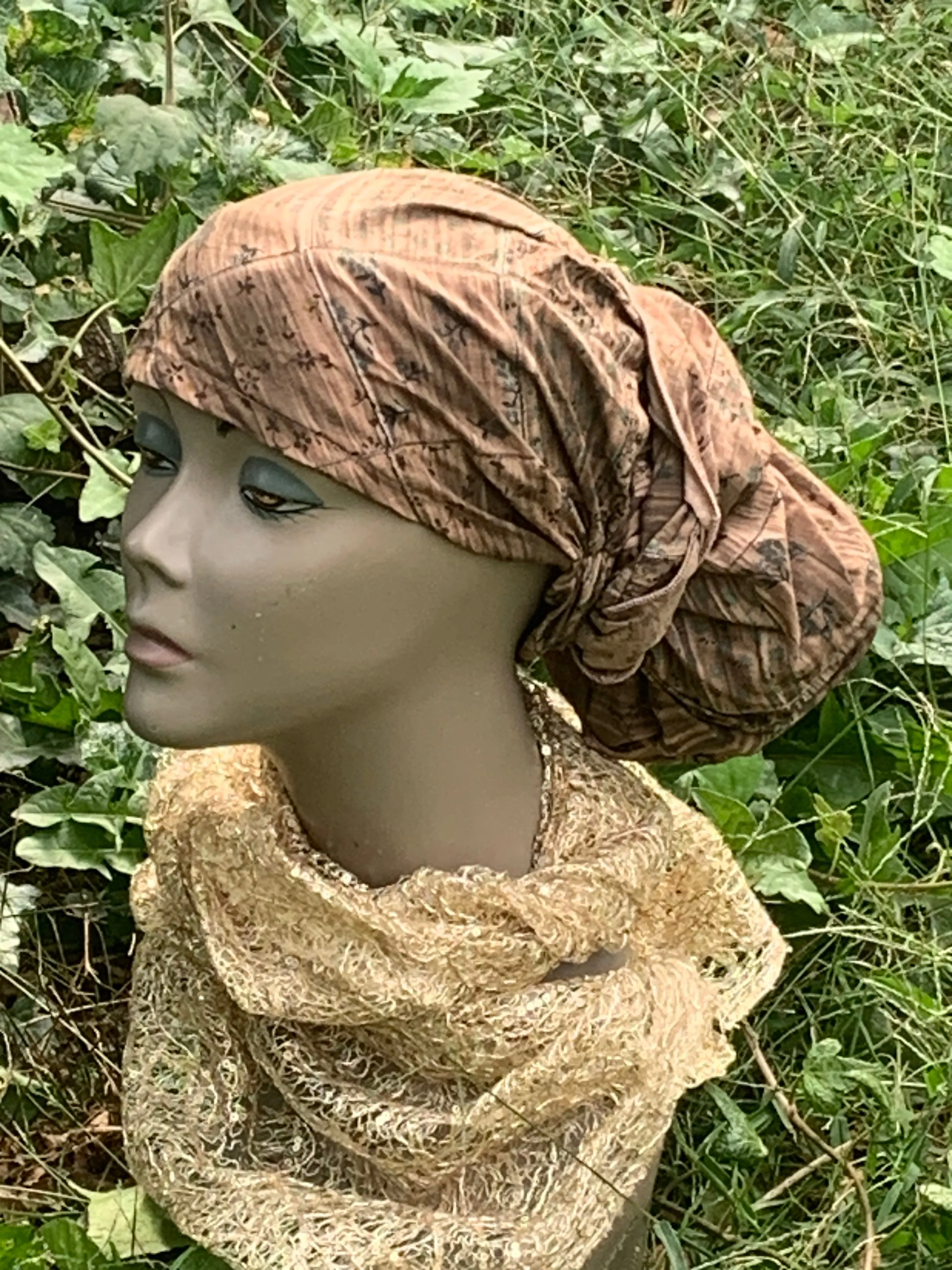 Cotton Headscarf For Women | Pre tied Hair Scarf | Volumizer |Fashion Headwear For Women |