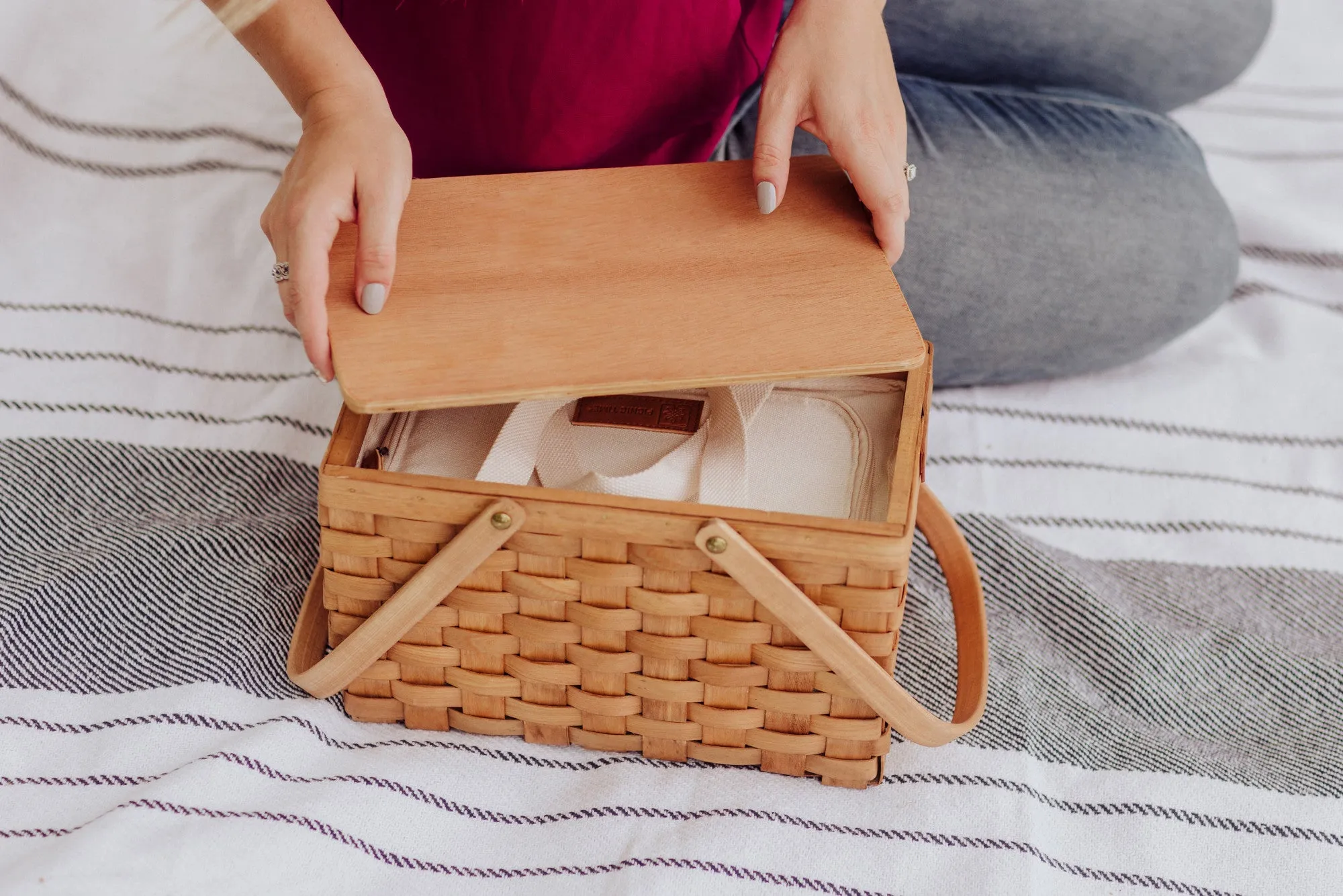 Denver Broncos - Poppy Personal Picnic Basket