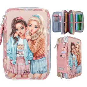 Depesche TOPModel 3-Compartment Pencil Case Team Teddy