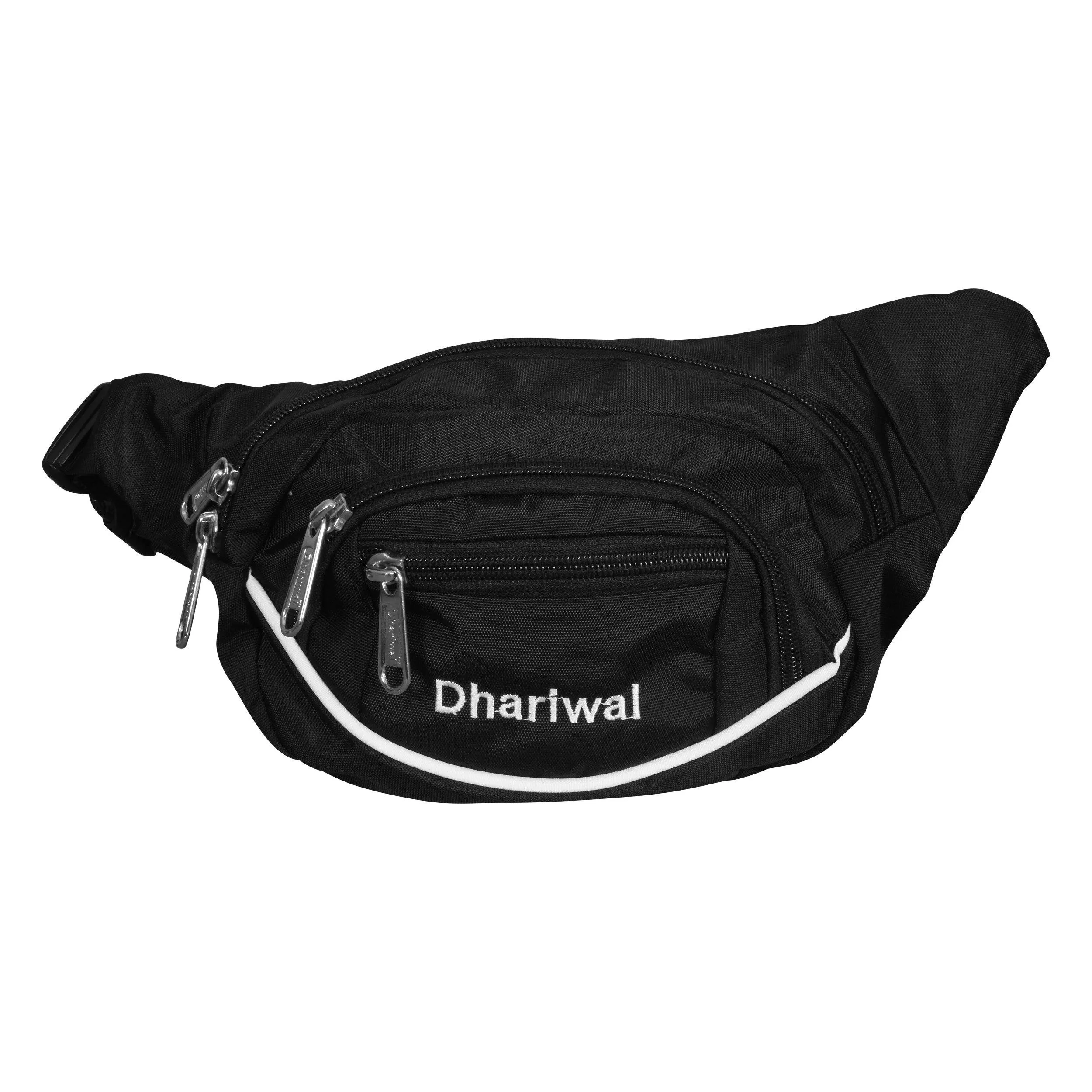 Dhariwal Waist Pack Travel Handy Hiking Zip Pouch Document Money Phone Belt Sport Bag Bum Bag for Men and Women Polyester WP-1202