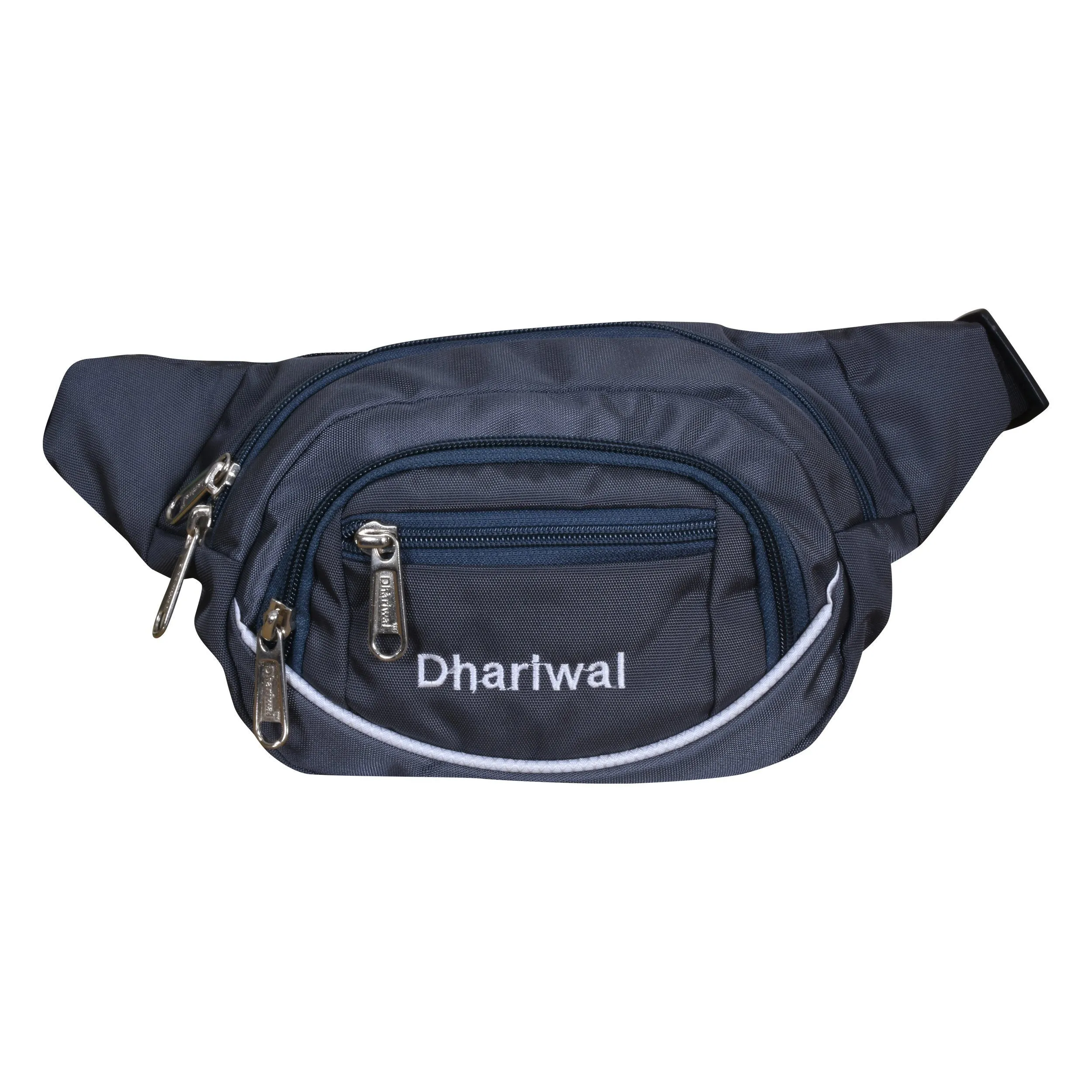 Dhariwal Waist Pack Travel Handy Hiking Zip Pouch Document Money Phone Belt Sport Bag Bum Bag for Men and Women Polyester WP-1202