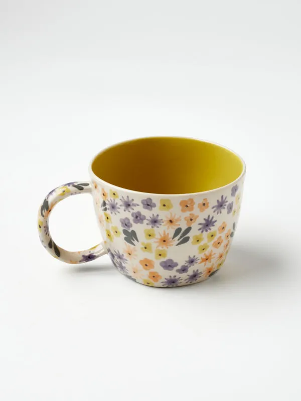 Ditsy Mug Chartreuse