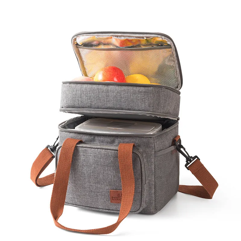 Double Layer Insulated Outdoor Picnic Bag