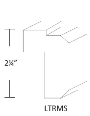 EB27-LTRMS Elegant Ocean Shaker Light Rail Molding