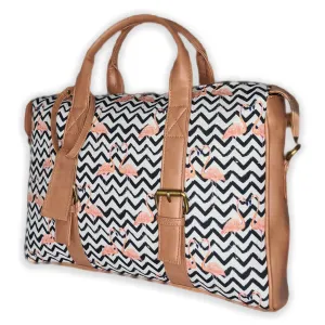 Enigma Laptop Messenger Bag - Flamingo