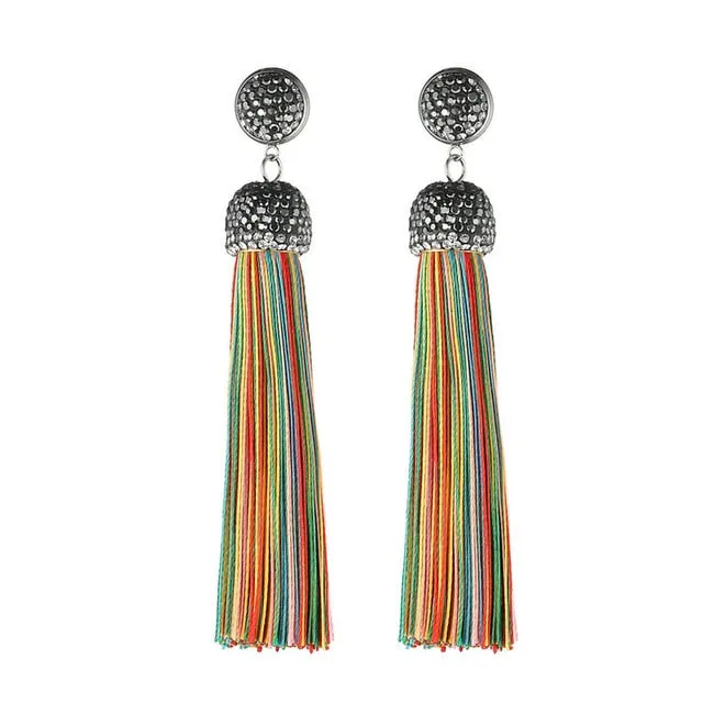 FRINGE EARRINGS