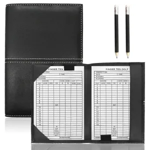 Golf Scorecard Holder Synthetic Leather