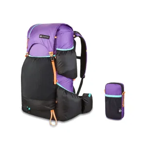 Gossamer Gear - Mariposa 60L Vaperwave   Shoulder Strap Pocket Bonus (2023)