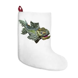 Green Fish Christmas Stockings