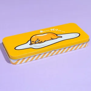 Gudetama Tin Can Pencil Case