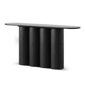 Harlow 1.7m Console Table - Full Black