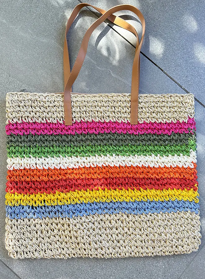 Joy Straw Bag