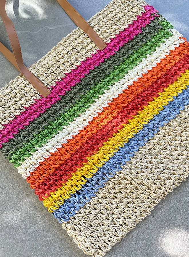 Joy Straw Bag