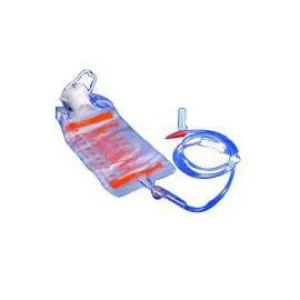 Kangaroo Enteral Feeding Gravity Set with Ice-Pouch and 1000mL Graduated Bag - One each