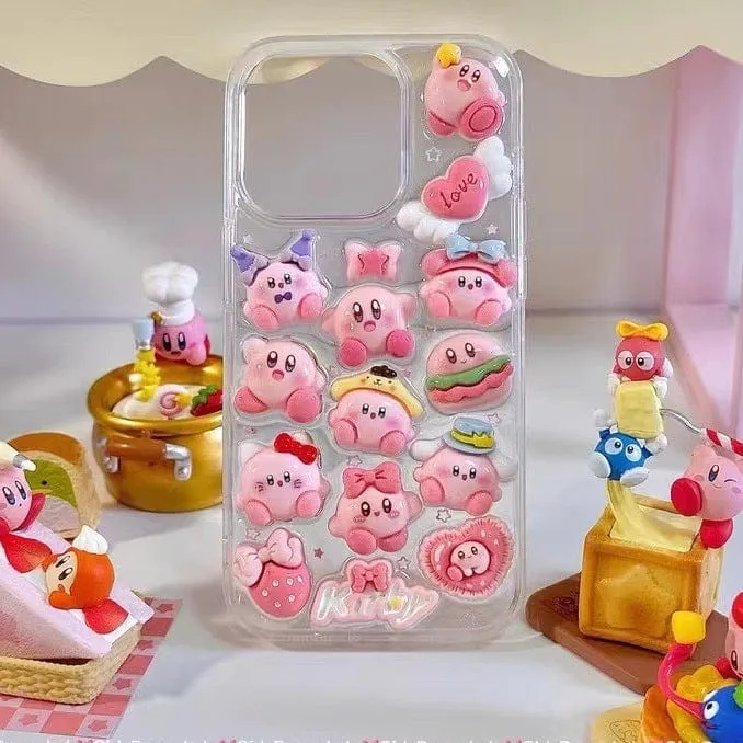 Kawaii Kirby iPhone Case