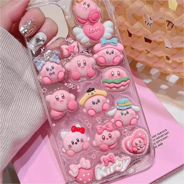 Kawaii Kirby iPhone Case