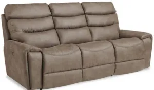 La-Z-Boy Soren Mushroom Power Reclining Sofa with Headrest