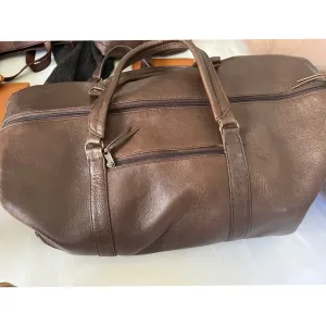 Leather Duffel Bag