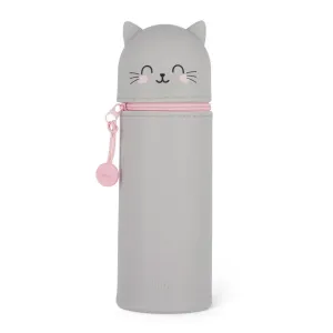 Legami Kawaii 2-in-1 Soft Silicone Pencil Case Kitty