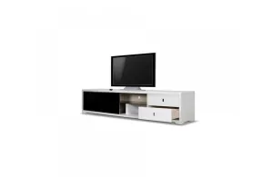 Leopold Modern TV Stand White